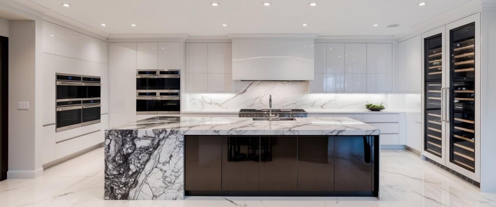 Custom Kitchen Countertops in Loon Lake