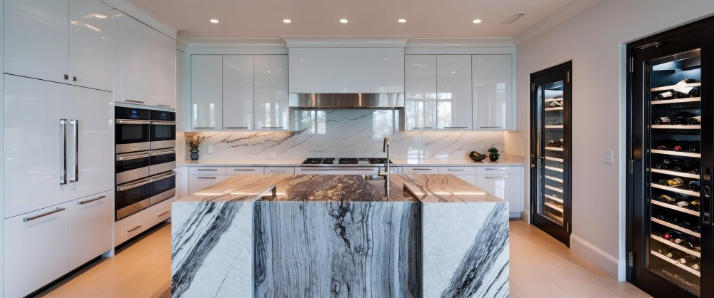 Custom Kitchen Countertops in Loon Lake